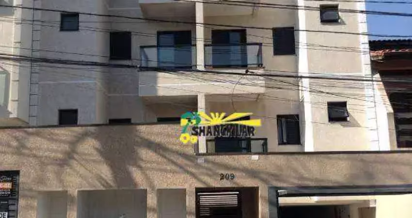 Cobertura com 2 dormitórios à venda, 90 m² por r$ 460.000 - vila humaitá - santo andré/sp