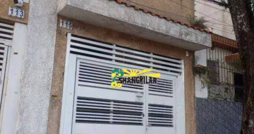 Casa com 1 dormitório para alugar, 50 m² por r$ 1.600,00/mês - piraporinha - diadema/sp
