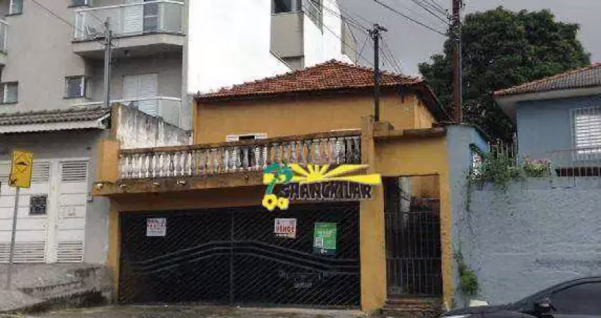 Terreno 430m² c/casas antigas à venda por r$ 1.300.000 - parque oratório - santo andré/sp