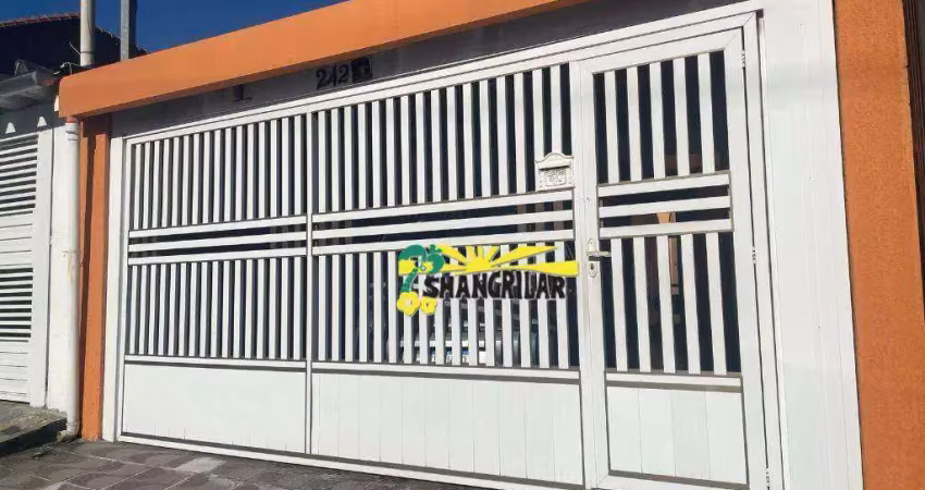 Casa com 3 dormitórios à venda, 72 m² por r$ 630.000,00 - jardim calux - são bernardo do campo/sp