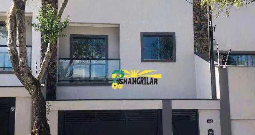 Sobrado com 3 dormitórios à venda, 128 m² por r$ 790.000 - parque jaçatuba - santo andré/sp