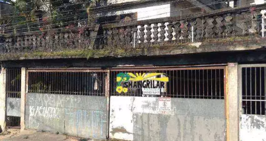 Terreno à venda com casa antiga, 242 m² por r$ 450.000 - parque sete de setembro - diadema/sp