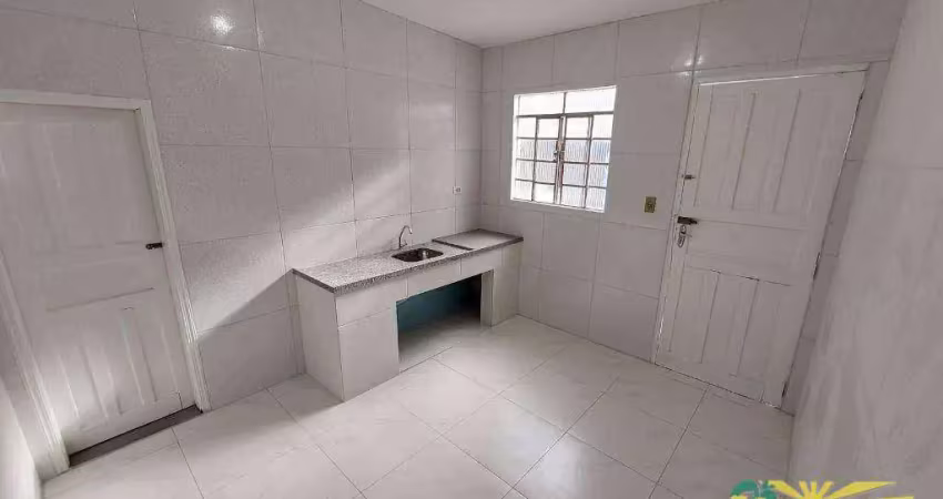 Casa com 1 dormitório para alugar, 30 m² por r$ 750,00/mês - paulicéia - são bernardo do campo/sp