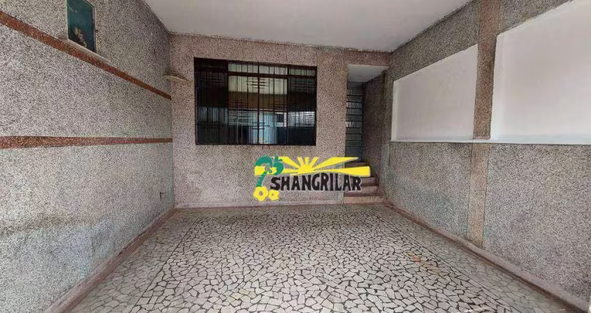Casa de 3 cômodos em ótimo terreno e localização  à venda, 112 m² por r$ 320.000 - vila dos campeões - diadema/sp