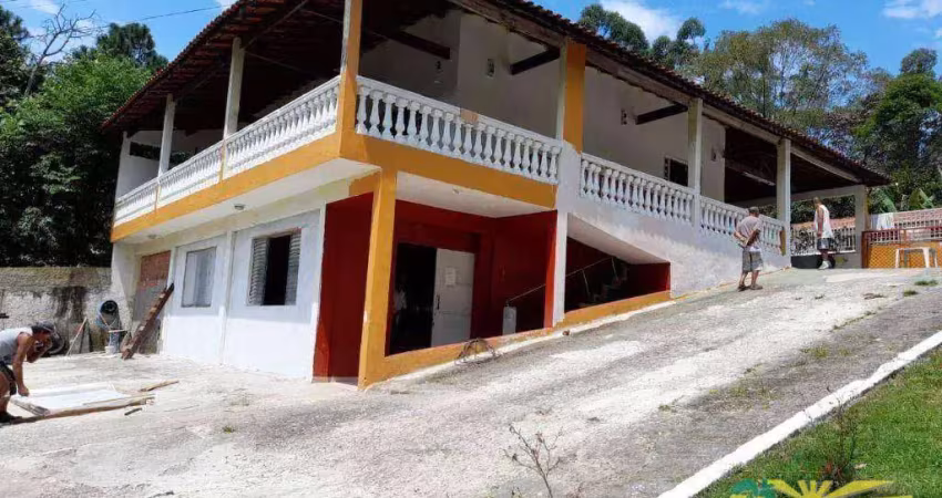 Chácara com 6 dormitórios à venda, 3045 m² por r$ 1.650.000,00 - batistini - são bernardo do campo/sp