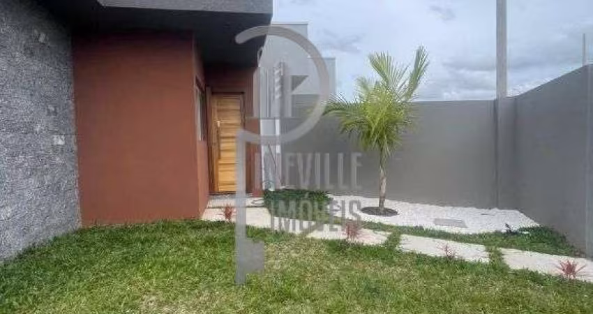Casa nova com 75 m², em Pinhais