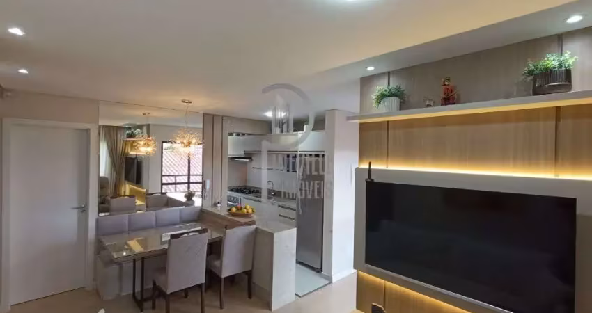 Espacoso apartamento de 3 dormitorios em pinhais, com garagem coberta