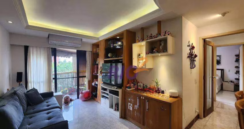 Apartamento com 2 dormitórios à venda, 87 m² por r$ 1.200.000,00 - parque das rosas - rio de janeiro/rj