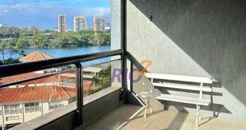Apartamento com 1 dormitório, 69 m² - venda por r$ 800.000,00 ou aluguel por r$ 6.376,78/mês - alfa barra - rio de janeiro/rj
