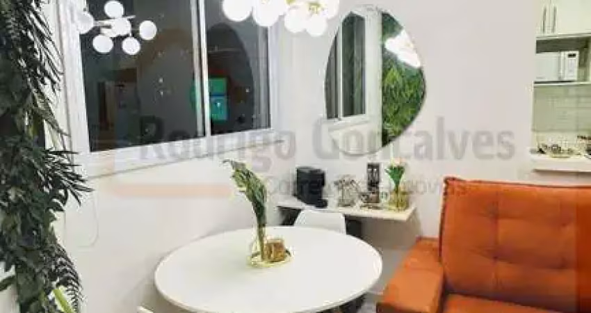 Apartamento para venda em santos, areia branca, 2 dormitórios, 1 banheiro, 1 vaga