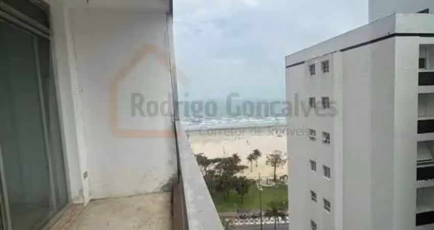 Apartamento para venda, gonzaga, 2 dormitórios, 2 banheiros