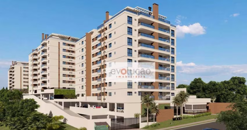 Apartamento com 3 dormitórios à venda, 102 m² por R$ 1.060.000,00 - Bacacheri - Curitiba/PR