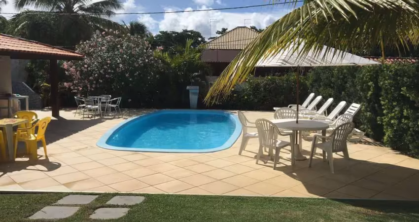 Casa para venda em camaçari, guarajuba (monte gordo), 5 dormitórios, 1 suíte, 1 banheiro, 1 vaga