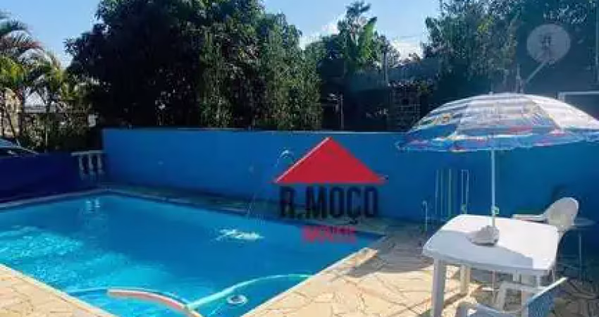 Chácara com 3 dormitórios à venda, 1805 m² por r$ 650.000,00 - chácaras guanabara - mogi das cruzes/sp