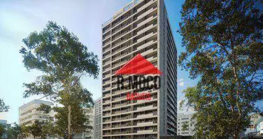 Apartamento com 1 dormitório à venda, 30 m² por r$ 493.000 - aclimação - são paulo/sp