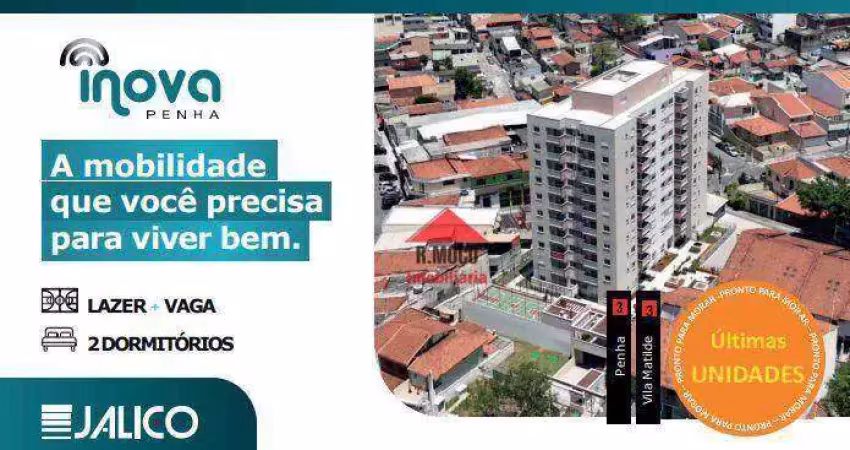 Apartamento com 2 dormitórios à venda, 49 m² por r$ 389.640 - penha de frança - são paulo/sp