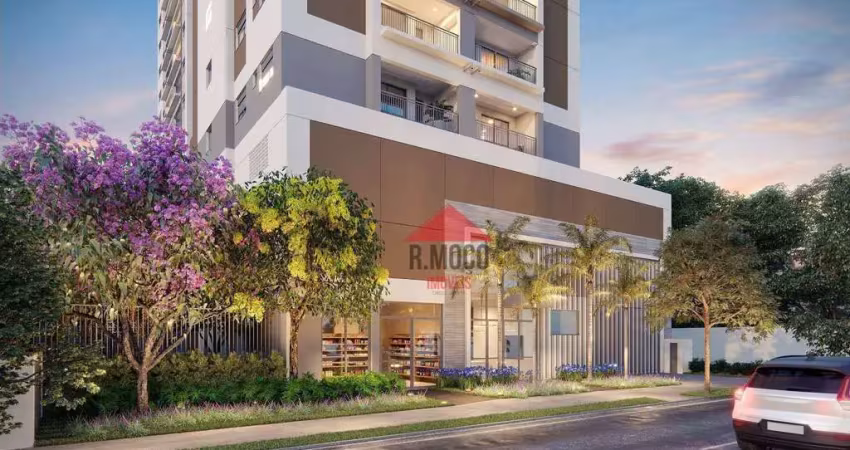 Apartamento com 02 dormitórios à venda, 37 m² por r$ 404.100 - tatuapé - são paulo/sp