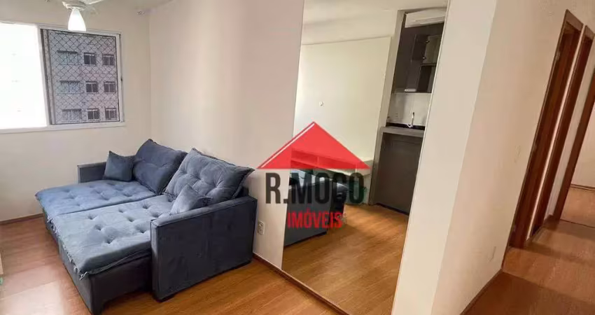Apartamento com 2 dormitórios para alugar, 43 m² por r$ 2.000,00/mês - colônia - são paulo/sp