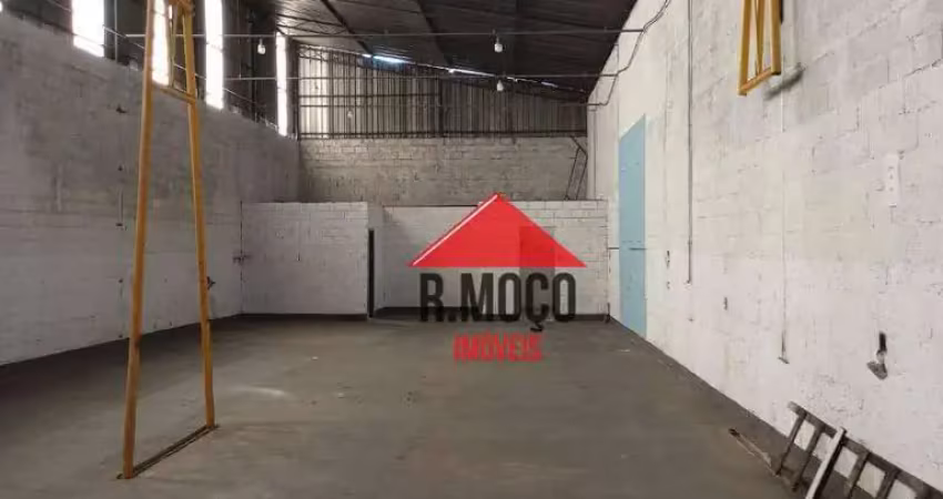 Galpão para alugar, 500 m² por r$ 11.000,00/mês - vila monte santo - são paulo/sp