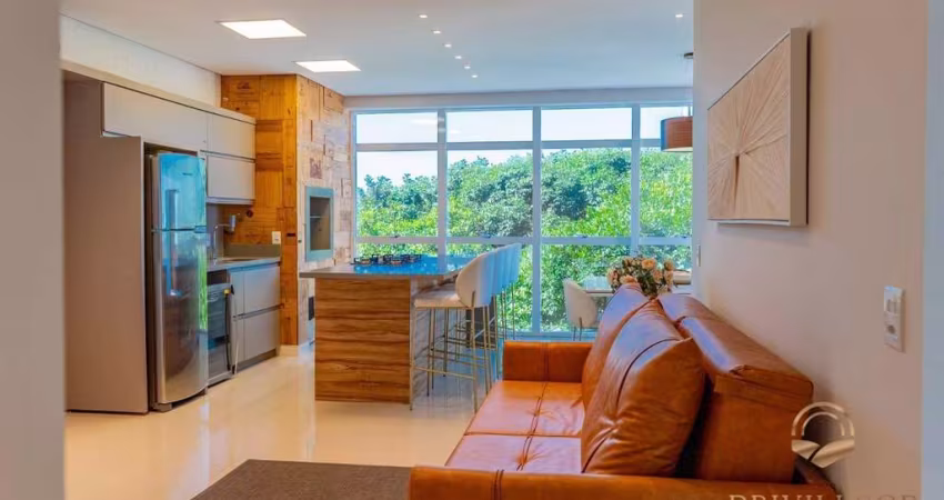 apartamento mobiliado frente mar