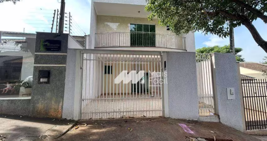 Sobrado com 3 dormitórios para alugar, 150 m² por r$ 2.900/mês - jardim santa helena - maringá/pr