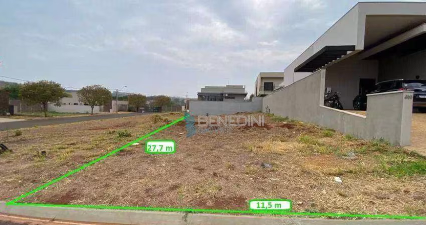 Terreno / Lote / Condomínio à venda, 319m² - Quintas de Sao Jose
