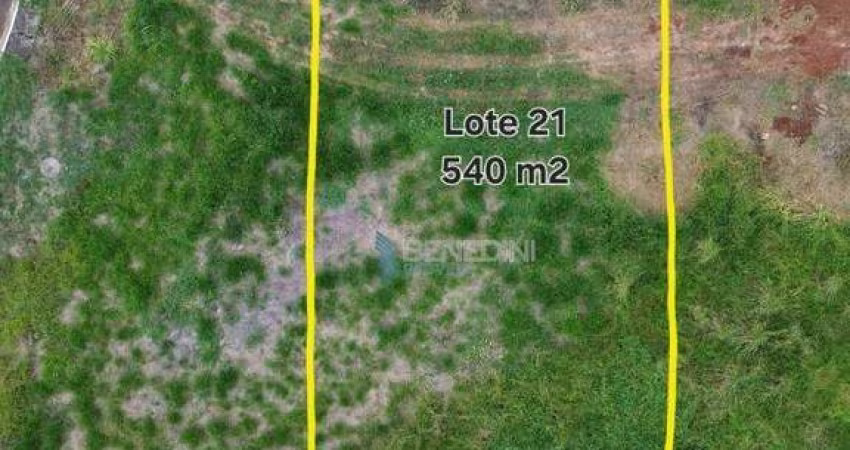 Terreno à venda, 540 m² por R$ 540.000 - Distrito de Bonfim Paulista - Ribeirão Preto/SP