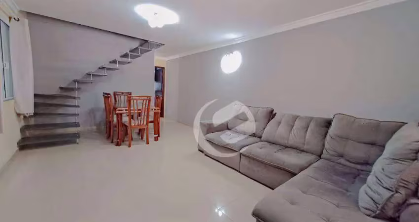 Sobrado com 3 dormitórios à venda, 150 m² por r$ 630.000,00 - jardim jamaica - santo andré/sp