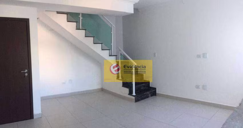 Cobertura com 3 dormitórios à venda, 140 m² por R$ 580.000,00 - Vila Eldízia - Santo André/SP