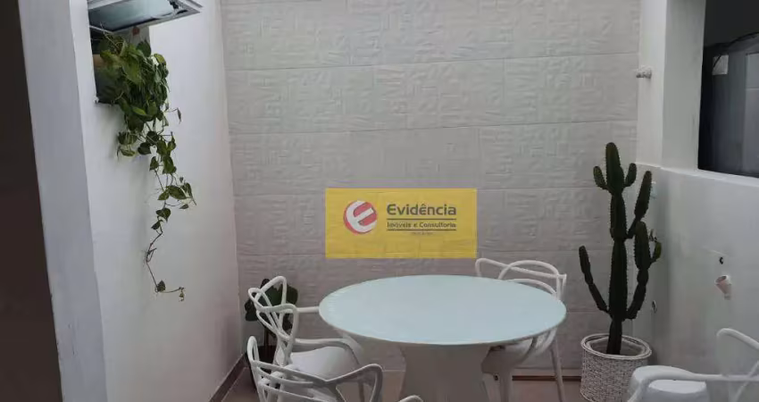 Apartamento à venda, 40 m² por r$ 300.000,00 - vila scarpelli - santo andré/sp