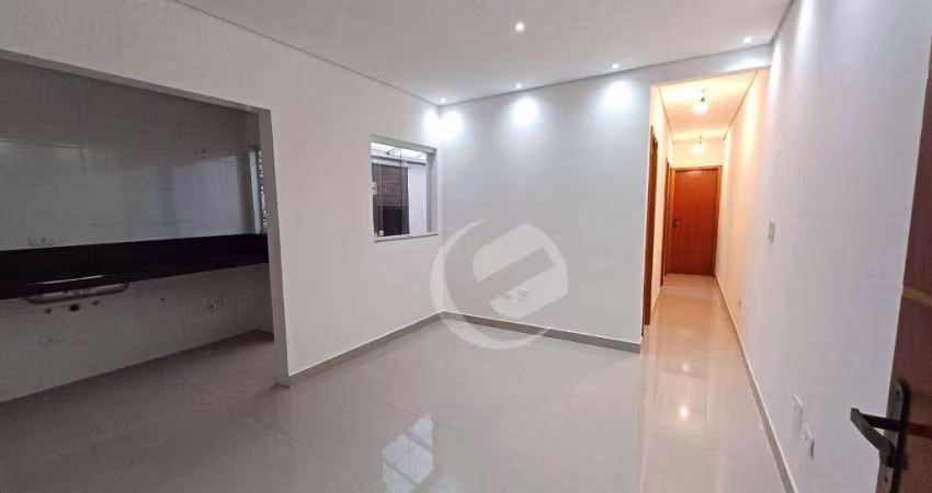 Apartamento com 3 dormitórios à venda, 76 m² por R$ 550.000,00 - Vila Curuçá - Santo André/SP