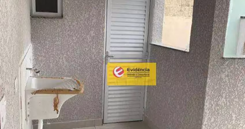 Cobertura à venda, 94 m² por r$ 470.000,00 - vila pires - santo andré/sp
