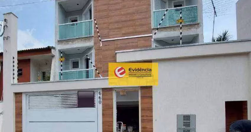 Apartamento à venda, 60 m² por r$ 430.000,00 - vila alzira - santo andré/sp