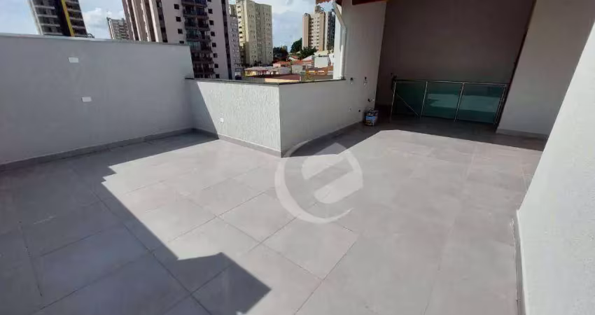 Cobertura à venda, 108 m² por r$ 569.999,99 - vila valparaíso - santo andré/sp