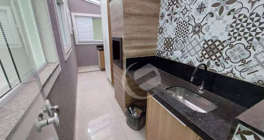 Apartamento à venda, 79 m² por R$ 530.000,00 - Vila Curuçá - Santo André/SP