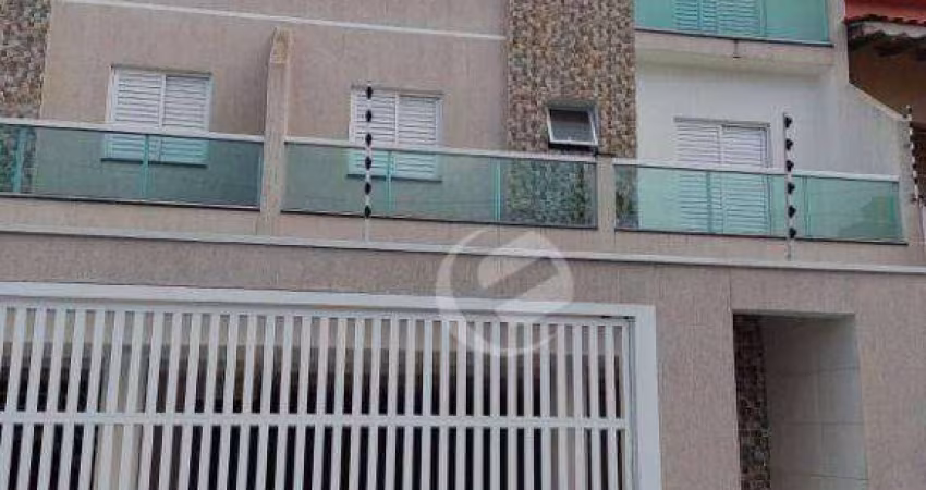 Cobertura com 2 dormitórios à venda, 38 m² por R$ 380.000,00 - Jardim Alvorada - Santo André/SP