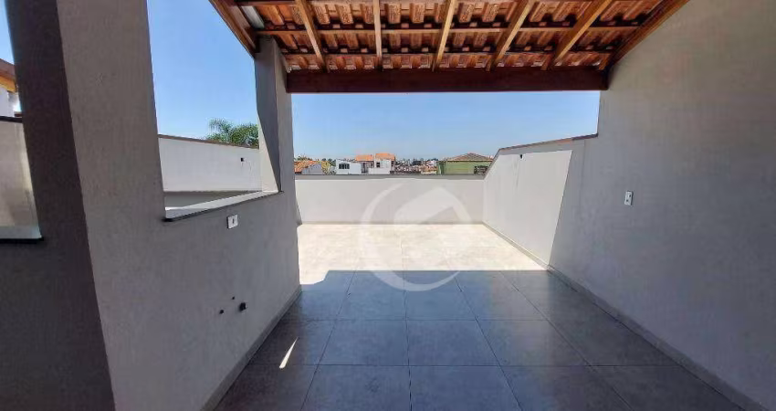 Cobertura com 2 dormitórios à venda, 86 m² por R$ 380.000,00 - Jardim Alvorada - Santo André/SP