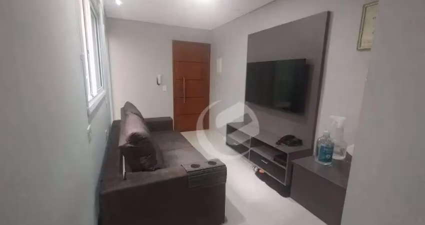 Apartamento à venda, 40 m² por r$ 325.000,00 - vila scarpelli - santo andré/sp