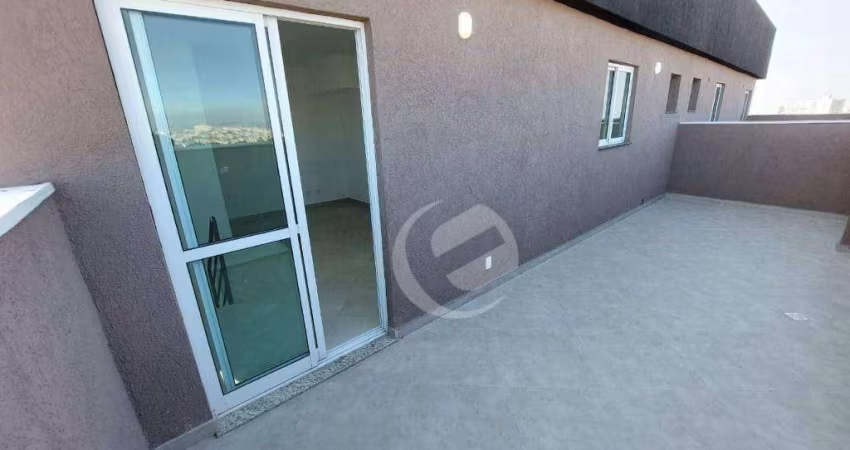 Cobertura com 2 dormitórios à venda, 110 m² por R$ 430.000,00 - Jardim Cristiane - Santo André/SP