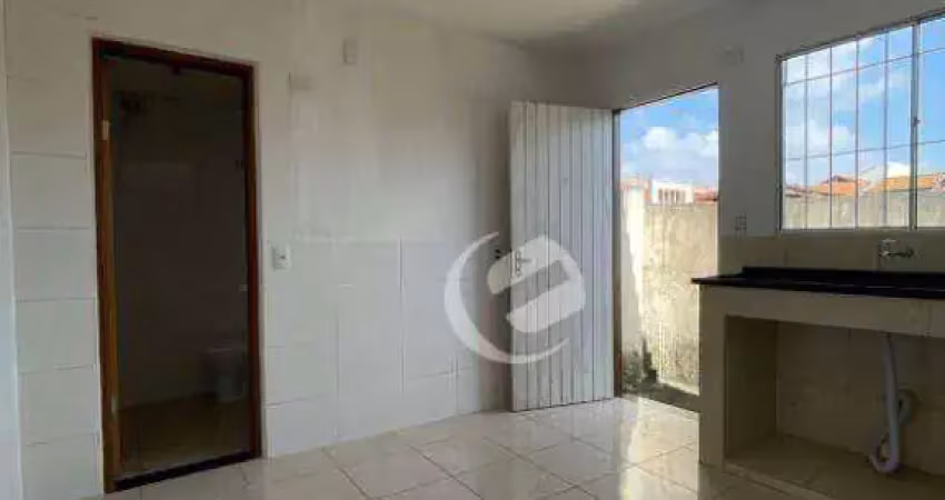 Casa com 1 dormitório para alugar, 40 m² por r$ 880,00/mês - jardim alvorada - santo andré/sp