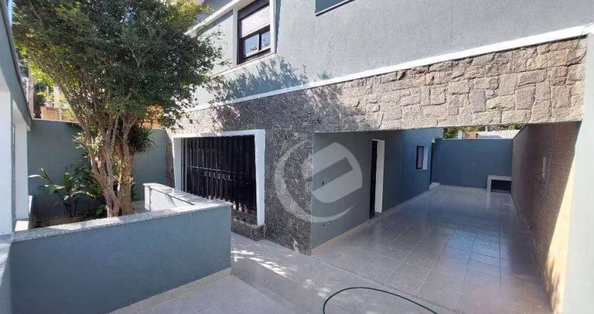 Sobrado à venda, 190 m² por r$ 1.130.000,00 - jardim bela vista - santo andré/sp