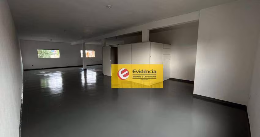 Sala para alugar, 164 m² por R$ 3.220,00/mês - Vila Nogueira - Diadema/SP