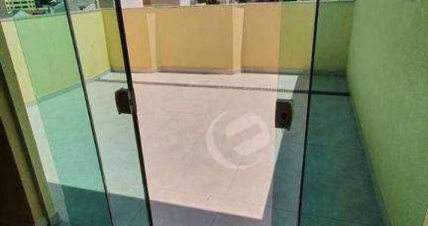 Cobertura com 3 dormitórios à venda, 74 m² por R$ 680.000,00 - Parque das Nações - Santo André/SP