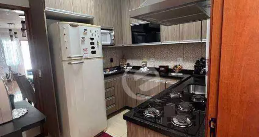 Sobrado à venda, 94 m² por r$ 570.000,00 - jardim jamaica - santo andré/sp