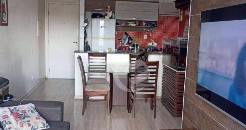 Apartamento com 2 dormitórios à venda, 60 m² por R$ 280.000,00 - Jardim Santo André - Santo André/SP