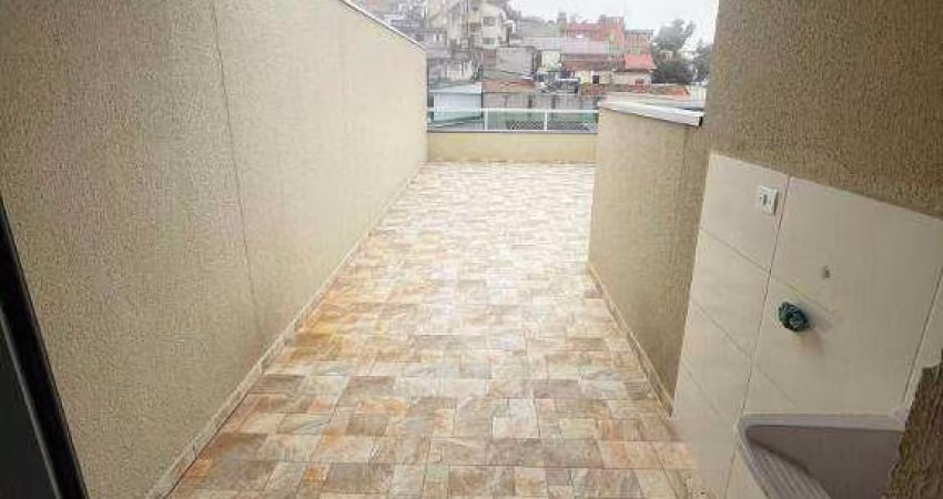 Cobertura com 2 dormitórios à venda, 78 m² por R$ 500.000,00 - Jardim Guarará - Santo André/SP