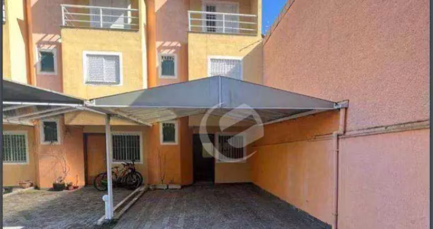 Sobrado à venda, 108 m² por r$ 650.000,00 - vila guiomar - santo andré/sp
