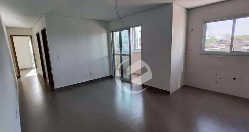 Apartamento com 2 dormitórios à venda, 58 m² por r$ 395.000,00 - vila alzira - santo andré/sp