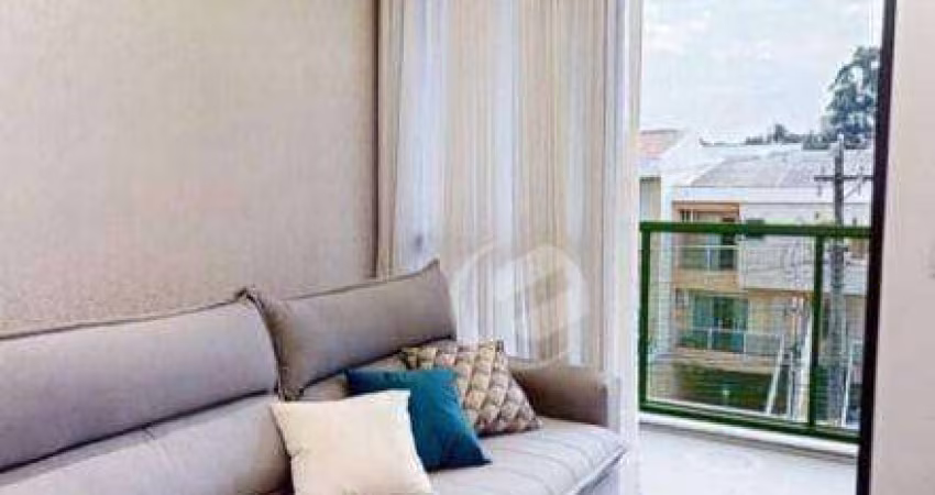 Apartamento com 2 dormitórios à venda, 60 m² por R$ 730.000,00 - Vila Guiomar - Santo André/SP