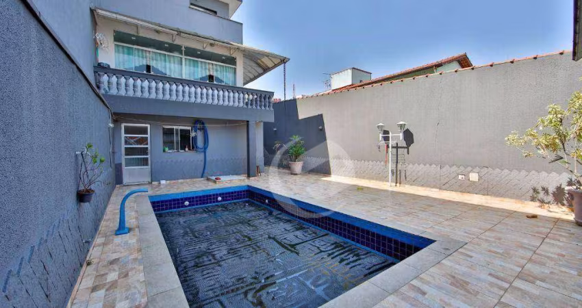 Sobrado com 3 dormitórios à venda, 294 m² por R$ 1.900.000,00 - Vila Scarpelli - Santo André/SP